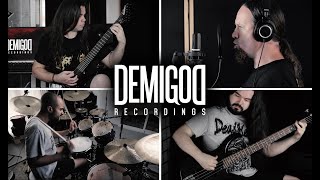 Analepsy  Stretched and Devoured Studio Playthrough  Demigod Recordings [upl. by Ahsatam125]