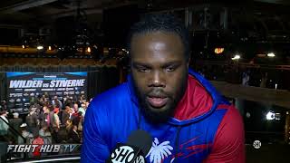 BERMANE STIVERNE quotIM TAKING THE JAB AWAY amp TAKING MY TITLE BACK BY ANY MEANS NECESSARYquot [upl. by Akcinehs94]