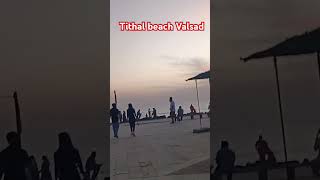 Tithal beach Valsad Girish Khadayata satisfying vlogs viralvideo ytshorts shortsfeed [upl. by Buderus]