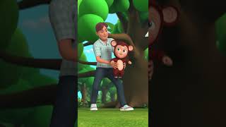 Monkey Monkey Monkey Song shorts nurseryrhymes meekosfamily [upl. by Assirac]