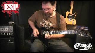 ESP LTD James Hetfield Snakebyte Demo [upl. by Lovmilla829]