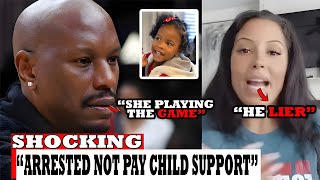 SHOCKING Tyrese Gibson ARRESTED “My EX actions as goofy” [upl. by Duarte]