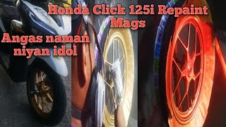 REPAINT MAGSANZAHL PAINT wCERAMIC COATHONDA CLICK 125i V2RePaintMugs Hondaclick RandyIrinco [upl. by Servais]