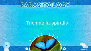 L1part 1 Trichinella spiralis  parasitology [upl. by Lehmann]