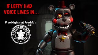 FNaF If Lefty had Voice Lines in FNaF AR [upl. by Anelrad15]