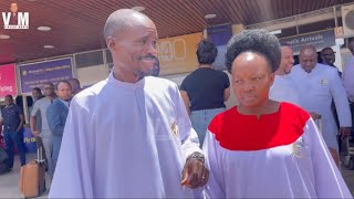 PASTOR EZEKIEL LANDS IN NAIROBI WITH WIFE PASTOR SARAH  RECEIVED PRESIDENTIAL [upl. by Nilra]