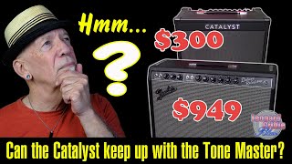 Lets see how the Line 6 Catalyst compares to the Fender Tone Master [upl. by Asilet129]