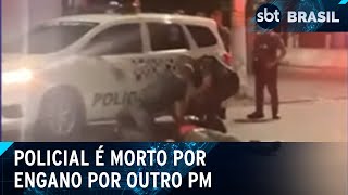 PM de folga é morto após ser confundido com ladrão em SP  SBT Brasil 300324 [upl. by Schindler172]