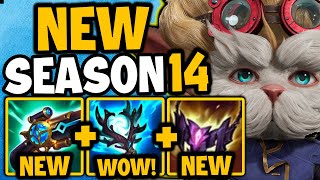 NEW SEASON 14 ITEMS GIVE HEIMERDINGER NUCLEAR DAMAGE ABSOLUTELY RIDICULOUS [upl. by Llednov]