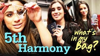 Fifth Harmony show us Whats in their Bags [upl. by Narahs]