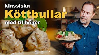 Klassiska Köttbullar Med Tillbehör [upl. by Aititil]