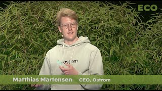 Matthias Martensen pitches Ostrom [upl. by Zenobia544]