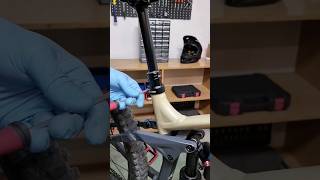 Fix Moving Seatpost 😬 mtb shrots [upl. by Nitsruk]