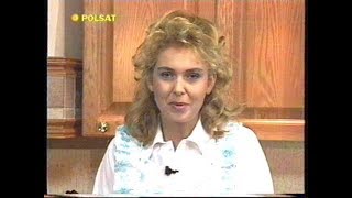 Ewa Wachowicz gotuje w Polsacie 1996 [upl. by Elleinod583]