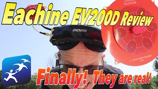 Eachine EV200D Goggles Review Quadversity lets you do what [upl. by Juliana]