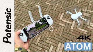 Potensic ATOM  The Best Drone Low Cost  Unboxing  HandsOn  First Flight [upl. by Otti481]