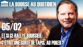 Bourse au Quotidien  Et si ce rallye boursier cétait une sorte de tapis au poker [upl. by Clapp182]