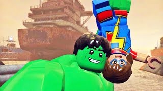 Lego Marvel Vingadores 23 Desbloqueando na África do Sul  Xbox One Gameplay [upl. by Aneleasor]