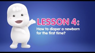 Mamys Diaper Guide  How to diaper a newborn for the first time  MamyPoko Pants [upl. by Kutzer261]