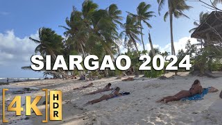 SIARGAO 2024 The Foreigners Dream Island Destination in the Philippines  Walking Tour [upl. by Magdalen849]