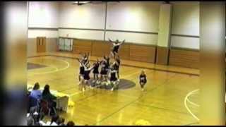 1992 Harpursville Varsity Cheerleaders Cheer [upl. by Almond]