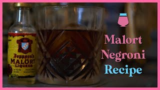 Malort Negroni  How to Make a Negroni with Malort [upl. by Ode974]