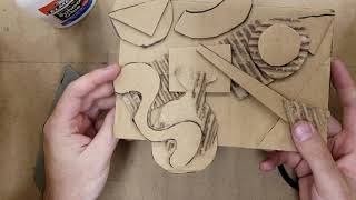 Non Objective Relief Sculpture Tutorial [upl. by Shiverick403]