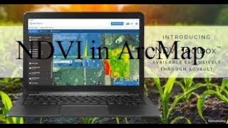 How to Calculate Normalized Difference Vegetation Index NDVI in ArcMap 105 [upl. by Velasco]