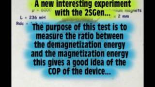 2SGen v5  Demagnetizing energy Vs Magnetizing energy measurements [upl. by Reizarf650]