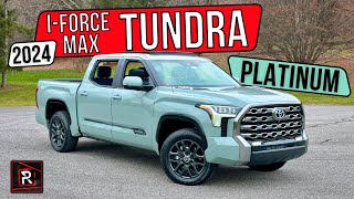 The 2024 Toyota Tundra Platinum iForce MAX Is The Sweet Spot Trim In The Tundra Lineup [upl. by Showker389]