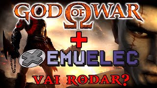 GOD OF WAR de PSP na TV Box Testes no EmuELEC na Beelink GT King S922x e T95 Max S905x3 [upl. by Jea]