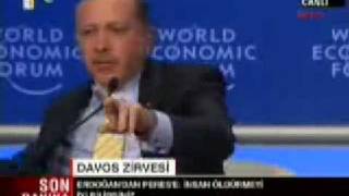 Tayyip Erdoğan ve İsrail Cumhurbaşkanı Tartışması Davos  Süper Görüntü [upl. by Odlanor102]