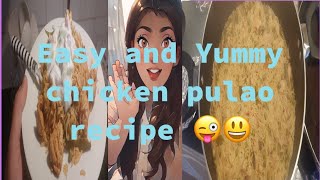 Essay chicken pulao recipe 😋😃 NoreenaGhumman youtube chickenpulao [upl. by Kissiah]