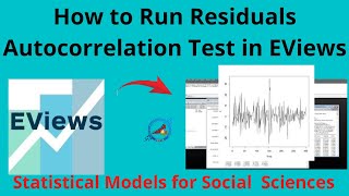 How to Run Residuals Autocorrelation Test in EViews [upl. by Lapo]