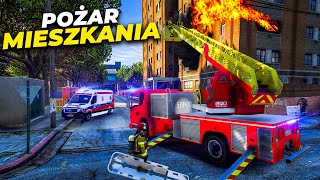 Polska Straż Pożarna  Wybuch w Kamienicy🔥 GTA V [upl. by Swerdna]