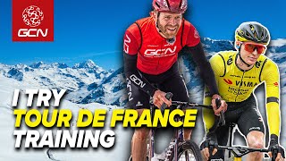 We Tried The Toughest Tour De France Training Session VismaLease A Bike [upl. by Nospmoht184]