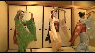 Traditional Japanese Dance by Maiko quotKyounoShikiquotthat means four season of Kyotoquot [upl. by Nylzor]