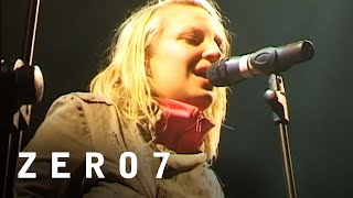 Zero 7 Feat Sia  Distractions The Big Chill Festival 2001 [upl. by Sew]