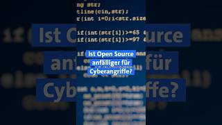 OpenSource Fluch und Segen für Cybersicherheit  Shorts [upl. by Lynch371]