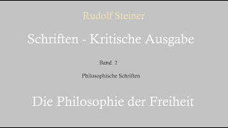 Rudolf Steiner  PF 5780 Die Welt als Wahrnehmung [upl. by Aerdua]