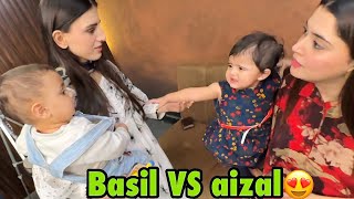 Basil or aizal ki dosti hogai 😍 [upl. by Hannan]