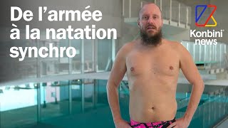 Cest le seul homme à pratiquer la natation synchronisée en Suisse [upl. by Santiago]