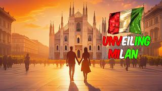 Milan 🇮🇹 Walking Tour 4K MustSee Sights amp Hidden Gemscaptions amp narration [upl. by Kat]