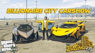 SUPERCARS CARSHOW SA GTA 5  Billionaire City RP [upl. by Engud]