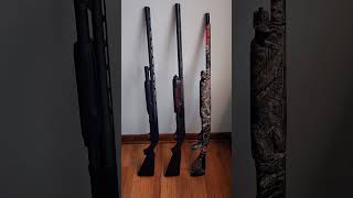 L2R  Mossberg 500 Remington 870 and Winchester SXP shotgun shotguns firearms gun guns pistol [upl. by Isleana]