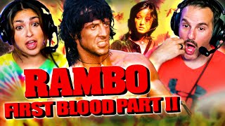 RAMBO FIRST BLOOD PART II 1985 Movie Reaction  First Time Watch  Sylvester Stallone [upl. by Coady]