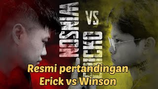 UPDATE Winson Reynaldi vs Ericko Lim Tiket Sudah Terjual Uus  Niko Jadi Host Siap Duel [upl. by Duston696]