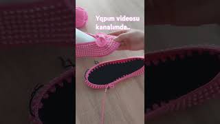 Keçe taban incili babet keşfet tigisi crochetpatterns [upl. by Jangro725]