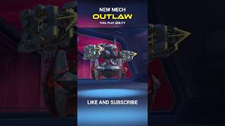 NEW MECH OUTLAW  FOUL PLAY ABILITY  MECH ARENA MechArena [upl. by Ikciv]