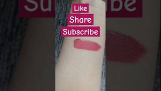 Myglamm lit liquid matte lipstick shade LM90 insta baddie swatchkarwachauthgiftideas makeup like [upl. by Ahsinnor]